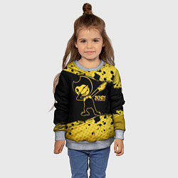 Свитшот детский BENDY AND THE INK MACHINE, цвет: 3D-меланж — фото 2