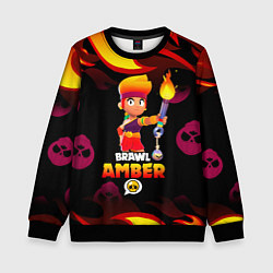 Детский свитшот BRAWL STARS AMBER