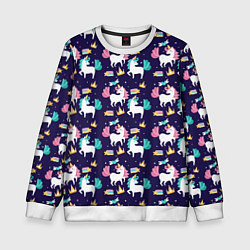 Детский свитшот Unicorn pattern