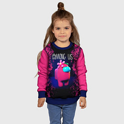 Свитшот детский AMONG US, цвет: 3D-синий — фото 2