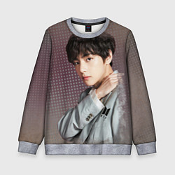 Свитшот детский BTS Ким Тэ Хён, цвет: 3D-меланж
