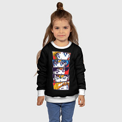 Свитшот детский SAILOR SCOUTS, цвет: 3D-белый — фото 2