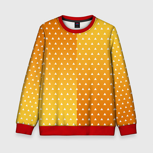 Детский свитшот ЗЕНИЦУ КИМОНО / 3D-Красный – фото 1