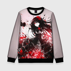 Свитшот детский Рандеву с жизнью, цвет: 3D-черный