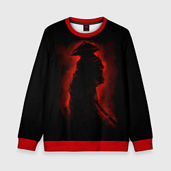 Свитшот детский Samurai, цвет: 3D-красный