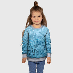 Свитшот детский Иней, цвет: 3D-меланж — фото 2