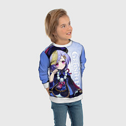 Свитшот детский GENSHIN IMPACT, ЦИ ЦИ,, цвет: 3D-белый — фото 2