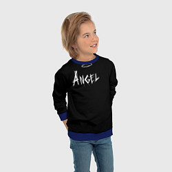 Свитшот детский ANGEL, цвет: 3D-синий — фото 2