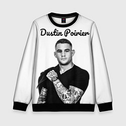 Свитшот детский Dustin Poirier, цвет: 3D-черный