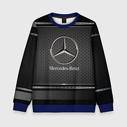 Свитшот детский MERCEDES BENZ МЕРСЕДЕС БЕНЗ, цвет: 3D-синий