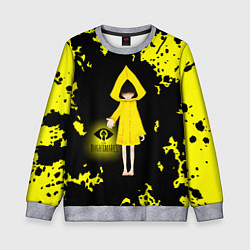 Свитшот детский Little NightmaresШестая, цвет: 3D-меланж