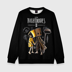 Свитшот детский LITTLE NIGHTMARES 2, цвет: 3D-черный