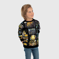Свитшот детский LITTLE NIGHTMARES, цвет: 3D-черный — фото 2