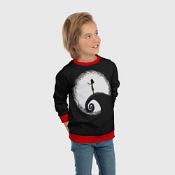 Свитшот детский Little Nightmares 2, цвет: 3D-красный — фото 2