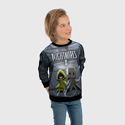Свитшот детский LITTLE NIGHTMARES 2, цвет: 3D-черный — фото 2
