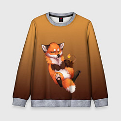Детский свитшот Взрывной характер милого лиса