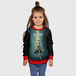 Свитшот детский Little Nightmares, цвет: 3D-красный — фото 2