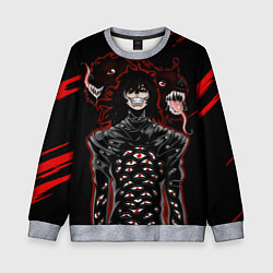 Свитшот детский Hellsing Хеллсинг, цвет: 3D-меланж