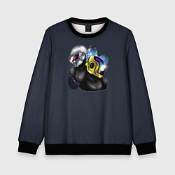 Свитшот детский Prime Time Daft Punk, цвет: 3D-черный