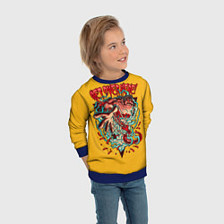 Свитшот детский Пудж Dota 2, цвет: 3D-синий — фото 2