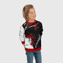 Свитшот детский BERSERK БЕРСЕРК, цвет: 3D-красный — фото 2