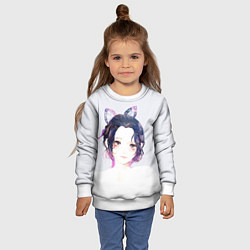 Свитшот детский ШИНОБУ КОЧО, цвет: 3D-белый — фото 2