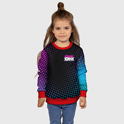 Свитшот детский Friday Night Funkin, цвет: 3D-красный — фото 2