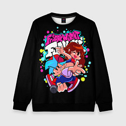 Свитшот детский Friday Night Funkin, цвет: 3D-черный