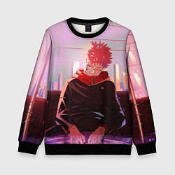 Свитшот детский JUJUTSU KAISEN МАГИЧЕСКАЯ БИ, цвет: 3D-черный