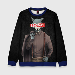 Свитшот детский BEASTARS, цвет: 3D-синий