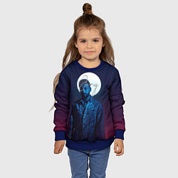 Свитшот детский Джони, цвет: 3D-синий — фото 2