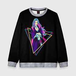 Свитшот детский BLEACH - Рангику Мацумото, цвет: 3D-меланж