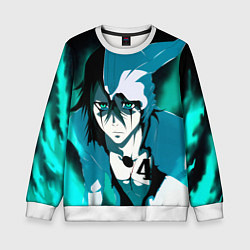 Свитшот детский Улькиорра Сифер Ulquiorra, цвет: 3D-белый