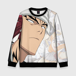 Свитшот детский Bleach Anime Abarai Renji, цвет: 3D-черный