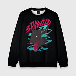 Детский свитшот Волк StayWild