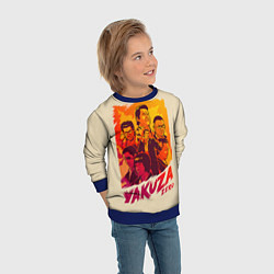 Свитшот детский Ykuza Zero, цвет: 3D-синий — фото 2