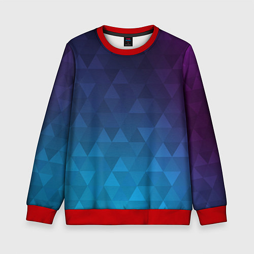 Детский свитшот BASTERIA / 3D-Красный – фото 1