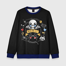 Свитшот детский Who am i, цвет: 3D-синий