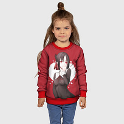 Свитшот детский Kaguya Love, цвет: 3D-красный — фото 2
