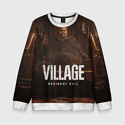 Свитшот детский RESIDENT EVIL VILLAGE, цвет: 3D-белый