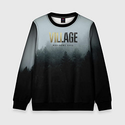 Свитшот детский Resident Evil Village, цвет: 3D-черный