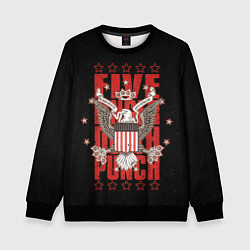 Свитшот детский FFDP Eagle, цвет: 3D-черный