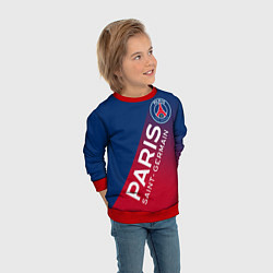 Свитшот детский ФК ПСЖ PARIS SAINT GERMAIN, цвет: 3D-красный — фото 2