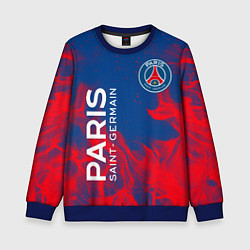 Свитшот детский ФК ПСЖ PARIS SAINT GERMAIN, цвет: 3D-синий