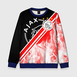 Свитшот детский FC AJAX AMSTERDAM ФК АЯКС, цвет: 3D-синий