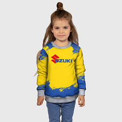 Свитшот детский Suzuki Сузуки Z, цвет: 3D-меланж — фото 2