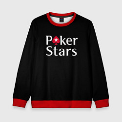 Свитшот детский Poker Stars, цвет: 3D-красный