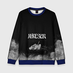 Свитшот детский Дамиано Давид Монэскин Z, цвет: 3D-синий