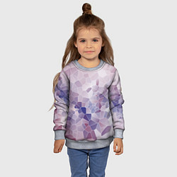 Свитшот детский Узор Мозаика, цвет: 3D-меланж — фото 2