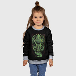 Свитшот детский The Great Old One, цвет: 3D-меланж — фото 2